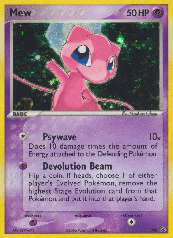 Mew (040) [Nintendo: Black Star Promos] | Good Games Morley