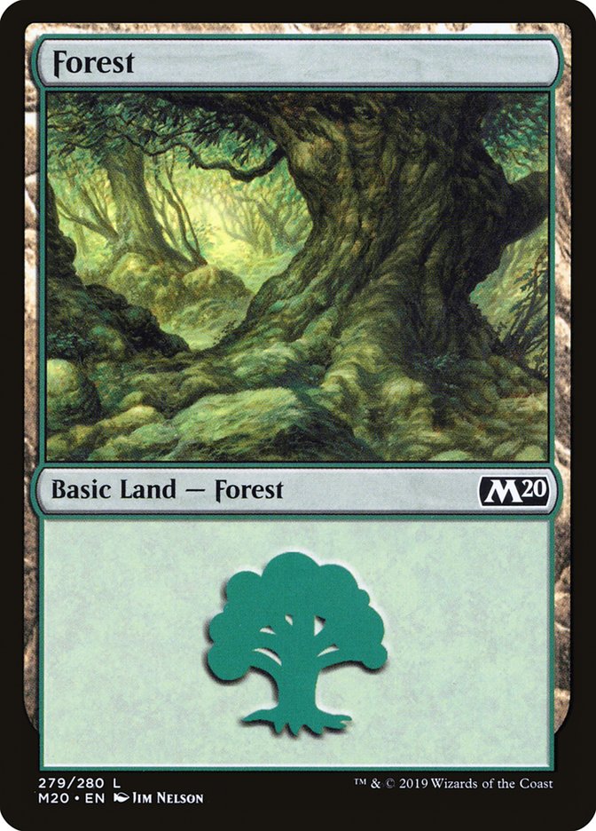 Forest (279) [Core Set 2020] | Good Games Morley