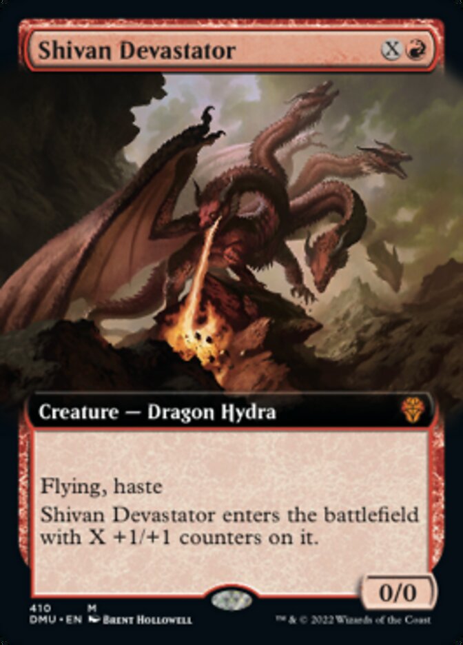 Shivan Devastator (Extended Art) [Dominaria United] | Good Games Morley