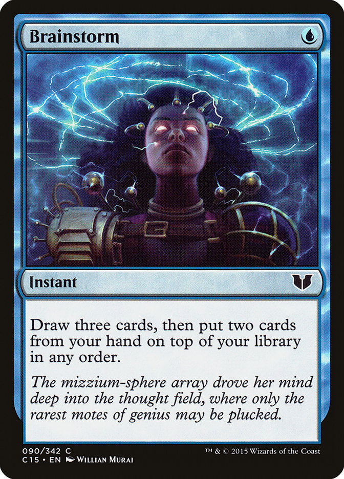 Brainstorm [Commander 2015] | Good Games Morley