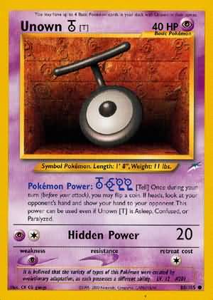 Unown [T] (88/105) [Neo Destiny Unlimited] | Good Games Morley
