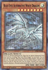 Blue-Eyes Alternative White Dragon (Green) [LDS2-EN008] Ultra Rare | Good Games Morley