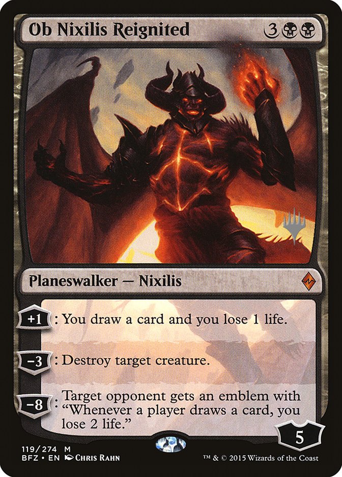 Ob Nixilis Reignited (Promo Pack) [Battle for Zendikar Promos] | Good Games Morley