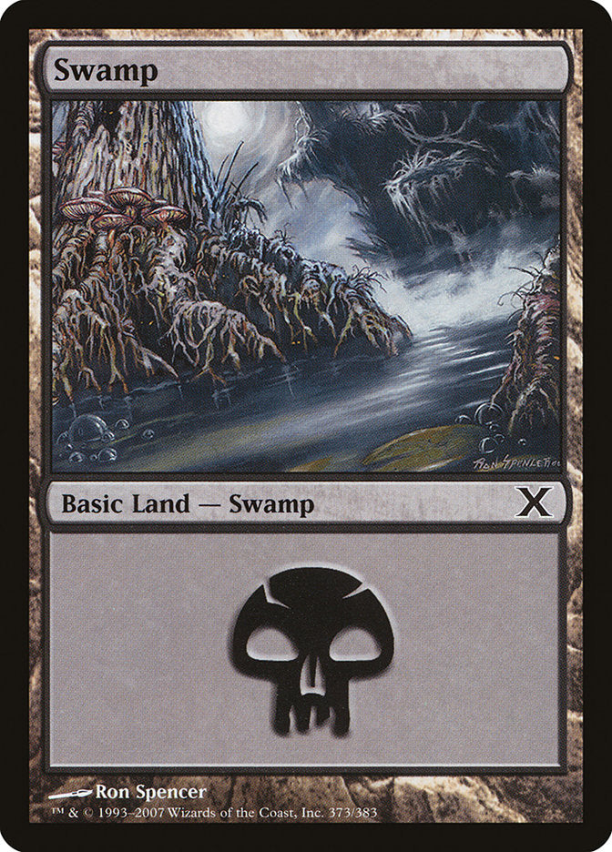 Swamp (373) [Tenth Edition] | Good Games Morley
