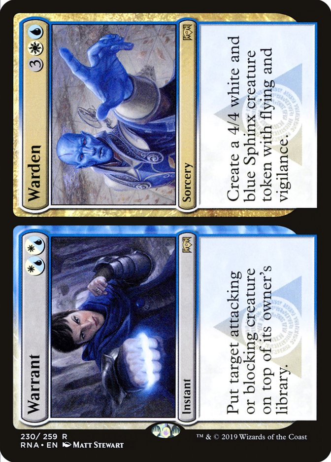 Warrant // Warden [Ravnica Allegiance] | Good Games Morley