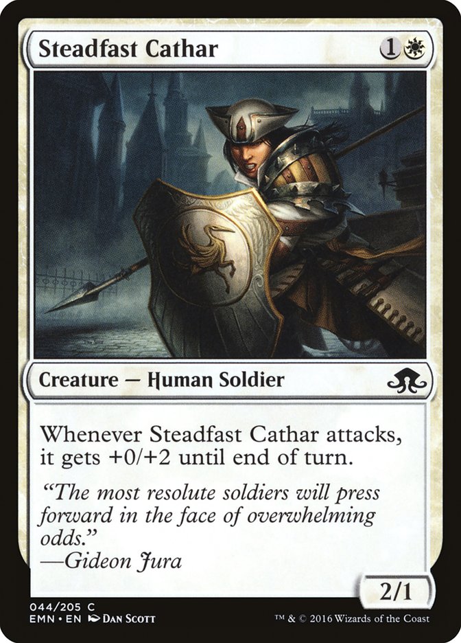Steadfast Cathar [Eldritch Moon] | Good Games Morley