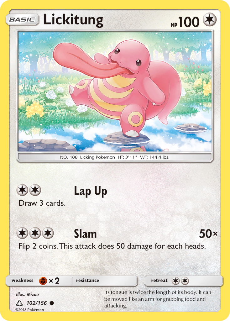 Lickitung (102/156) [Sun & Moon: Ultra Prism] | Good Games Morley