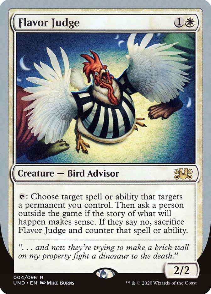 Flavor Judge [Unsanctioned] | Good Games Morley