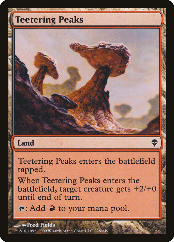 Teetering Peaks [Zendikar] | Good Games Morley