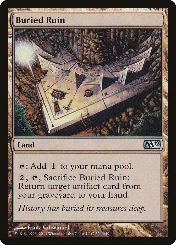 Buried Ruin [Magic 2012] | Good Games Morley