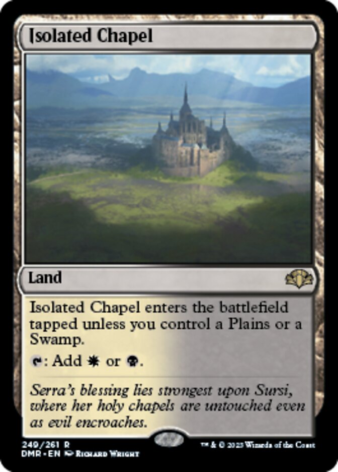 Isolated Chapel [Dominaria Remastered] | Good Games Morley