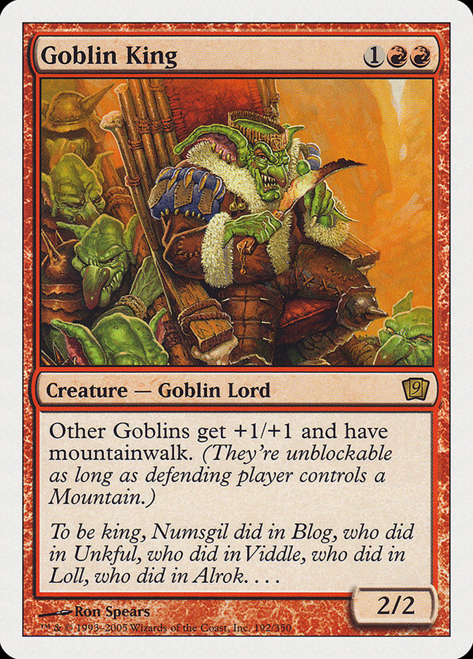 Goblin King [Ninth Edition] | Good Games Morley