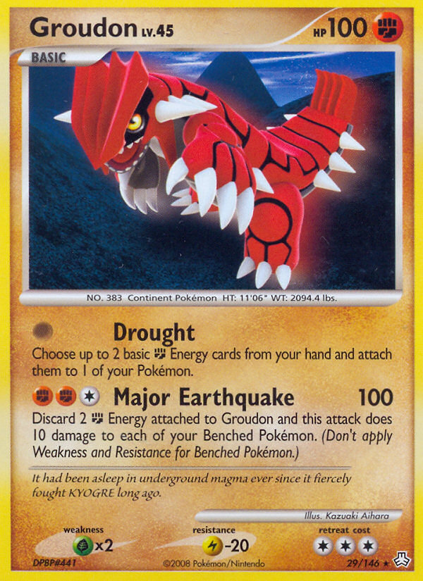 Groudon (29/146) [Diamond & Pearl: Legends Awakened] | Good Games Morley