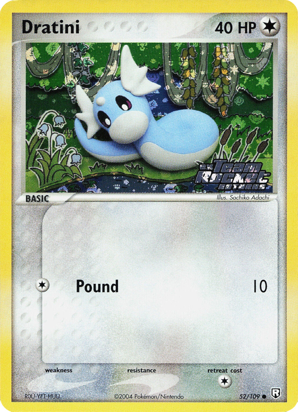 Dratini (52/109) (Stamped) [EX: Team Rocket Returns] | Good Games Morley