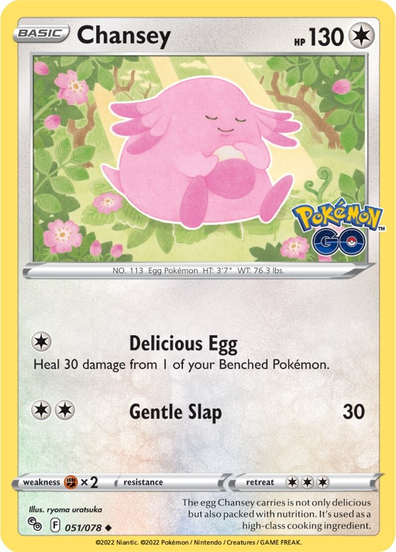Chansey (051/078) [Pokémon GO] | Good Games Morley