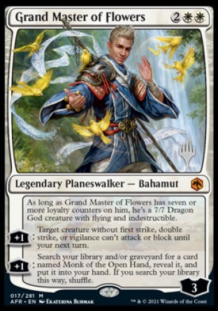 Grand Master of Flowers (Promo Pack) [Dungeons & Dragons: Adventures in the Forgotten Realms Promos] | Good Games Morley