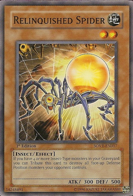 Relinquished Spider [SOVR-EN017] Common | Good Games Morley