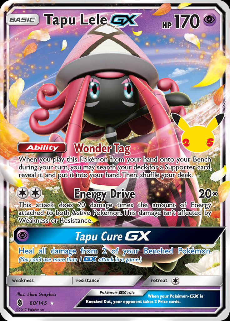 Tapu Lele GX (60/145) [Celebrations: 25th Anniversary - Classic Collection] | Good Games Morley