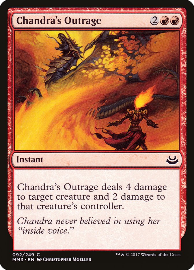 Chandra's Outrage [Modern Masters 2017] | Good Games Morley