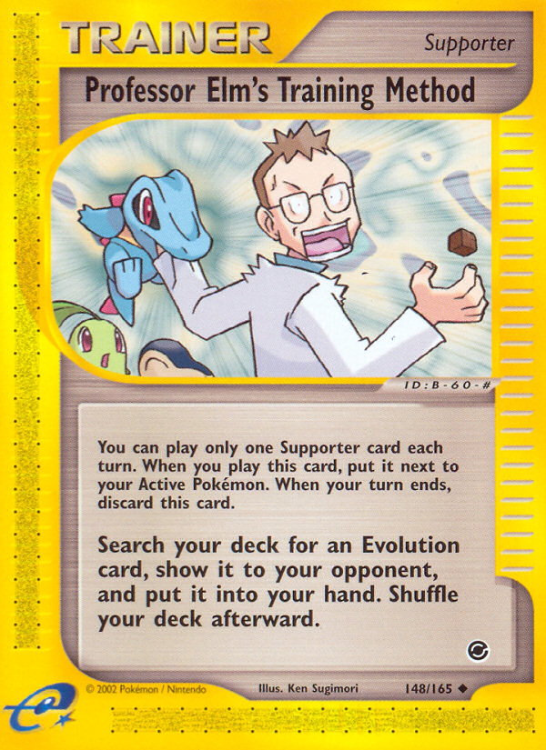 Professor Elm's Training Method (148/165) [Expedition: Base Set] | Good Games Morley