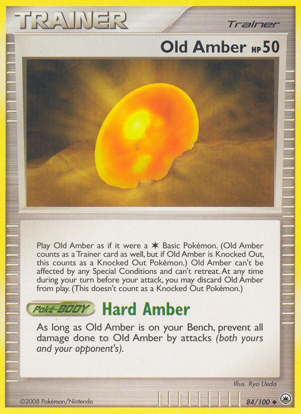 Old Amber (84/100) [Diamond & Pearl: Majestic Dawn] | Good Games Morley