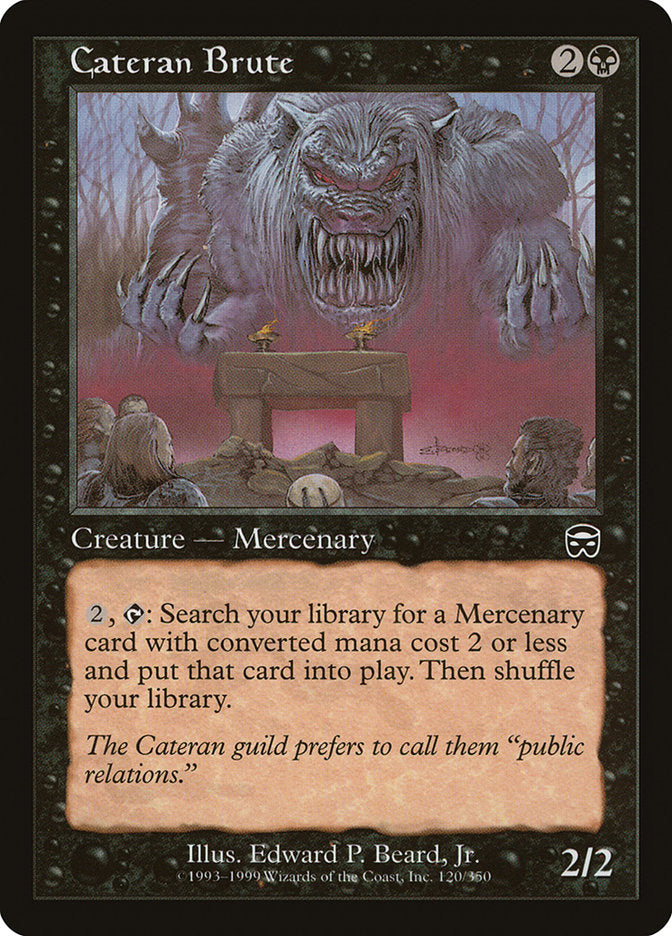 Cateran Brute [Mercadian Masques] | Good Games Morley