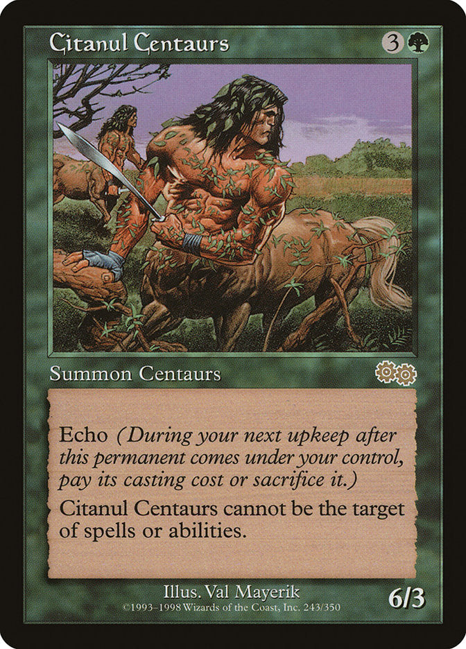 Citanul Centaurs [Urza's Saga] | Good Games Morley