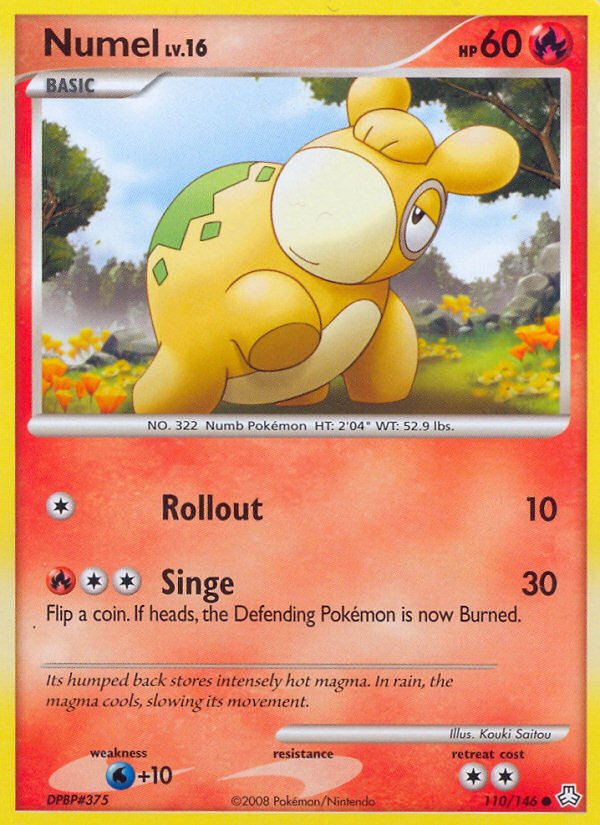 Numel (110/146) [Diamond & Pearl: Legends Awakened] | Good Games Morley