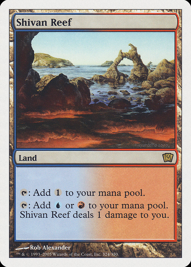 Shivan Reef [Ninth Edition] | Good Games Morley