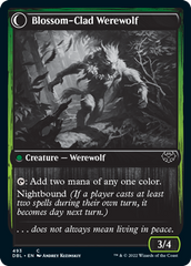 Weaver of Blossoms // Blossom-Clad Werewolf [Innistrad: Double Feature] | Good Games Morley