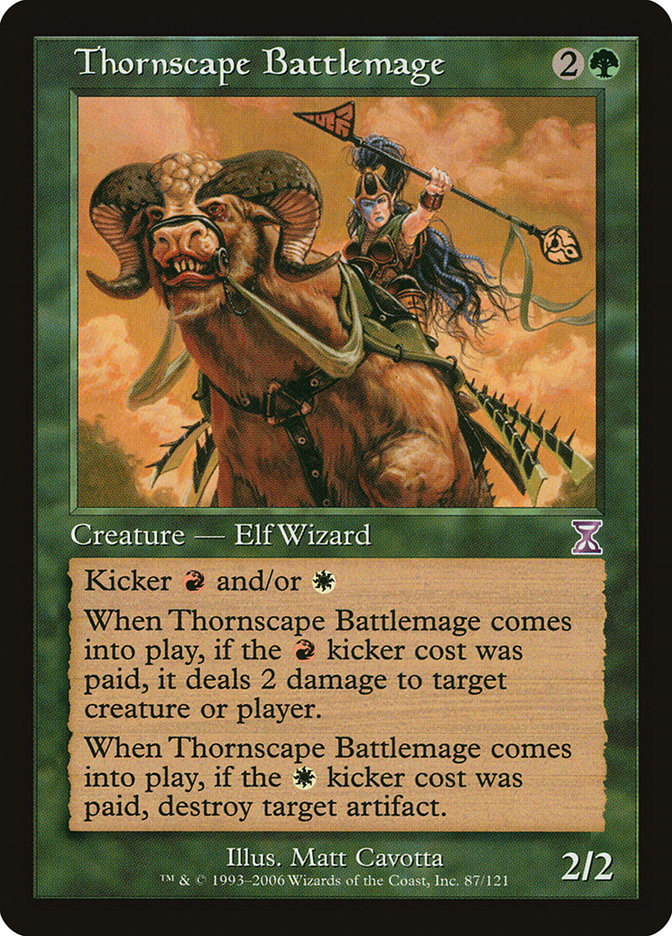 Thornscape Battlemage [Time Spiral Timeshifted] | Good Games Morley