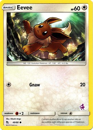 Eevee (49/68) (Mewtwo Deck) [Battle Academy 2020] | Good Games Morley