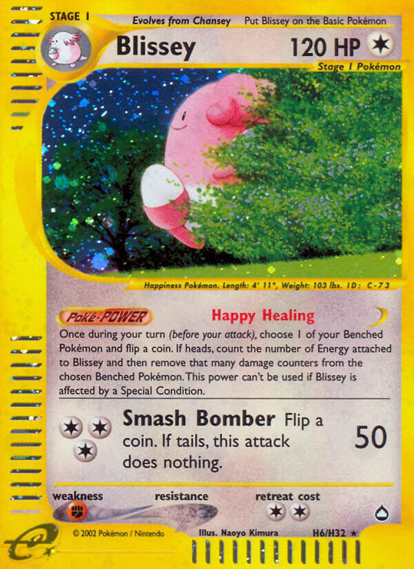 Blissey (H6/H32) [Aquapolis] | Good Games Morley