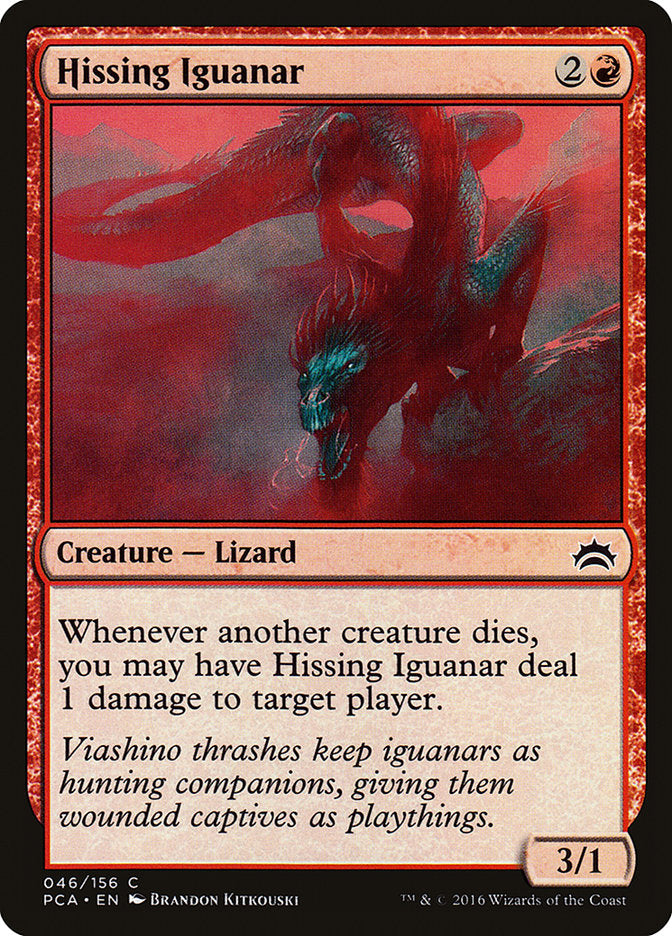 Hissing Iguanar [Planechase Anthology] | Good Games Morley