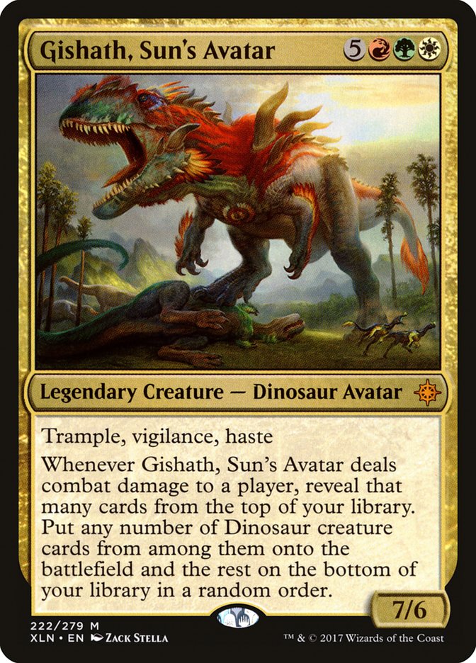 Gishath, Sun's Avatar [Ixalan] | Good Games Morley