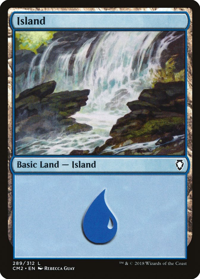 Island (289) [Commander Anthology Volume II] | Good Games Morley