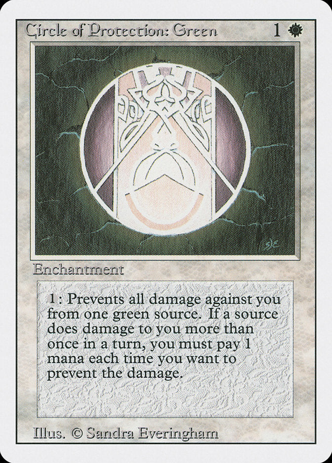 Circle of Protection: Green [Revised Edition] | Good Games Morley
