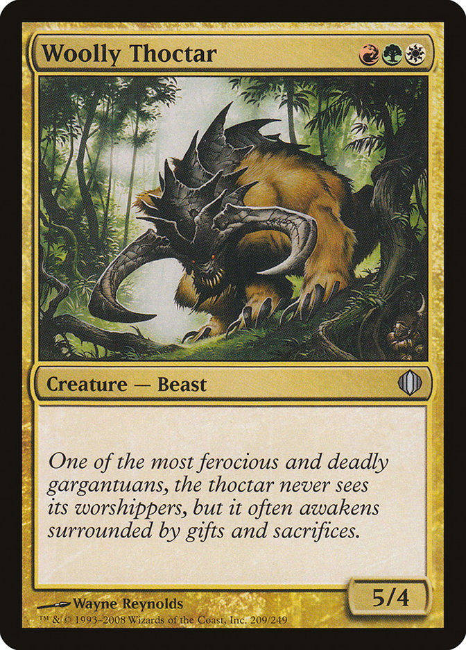 Woolly Thoctar [Shards of Alara] | Good Games Morley
