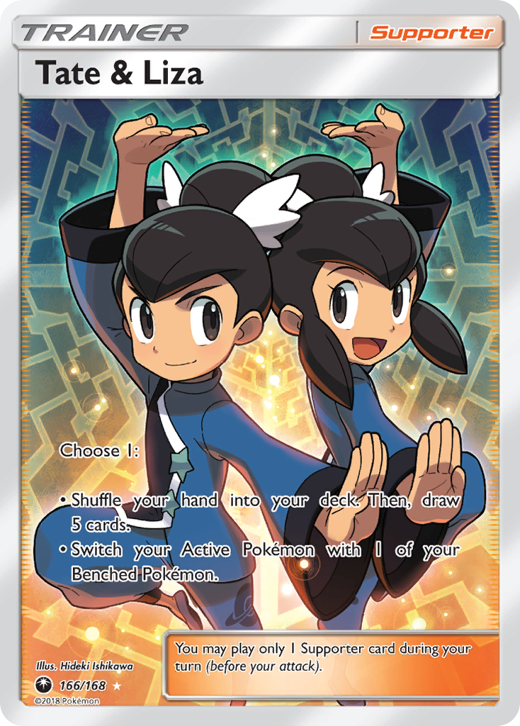 Tate & Liza (166/168) [Sun & Moon: Celestial Storm] | Good Games Morley