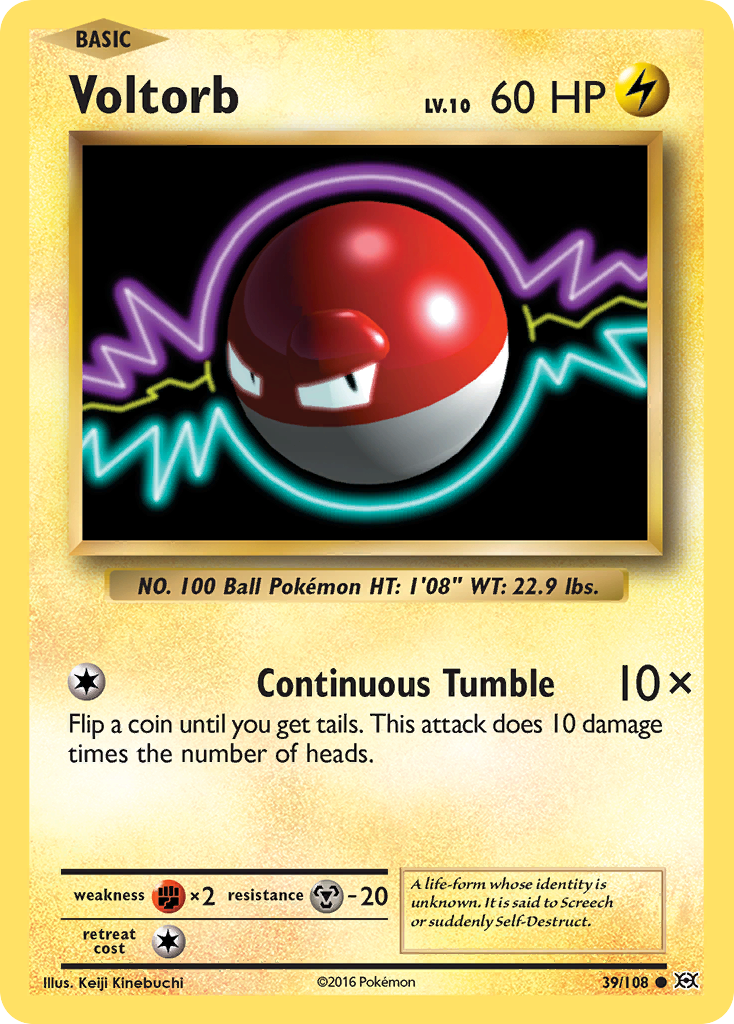Voltorb (39/108) [XY: Evolutions] | Good Games Morley