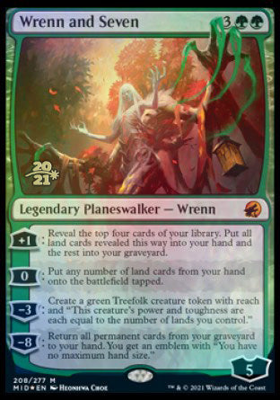 Wrenn and Seven [Innistrad: Midnight Hunt Prerelease Promos] | Good Games Morley