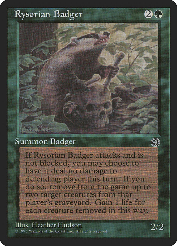 Rysorian Badger [Homelands] | Good Games Morley