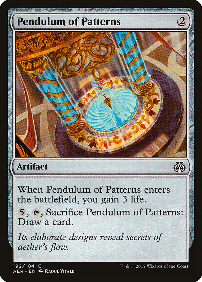 Pendulum of Patterns [Aether Revolt] | Good Games Morley
