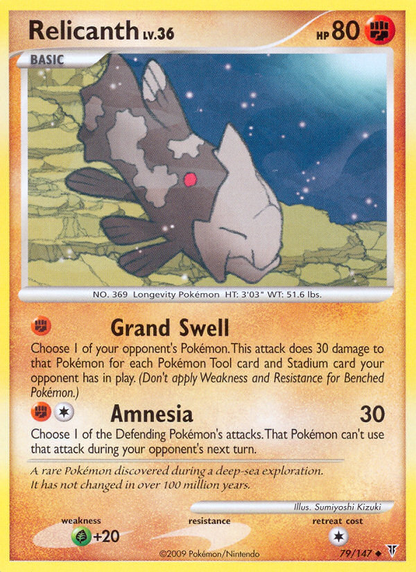 Relicanth (79/147) [Platinum: Supreme Victors] | Good Games Morley