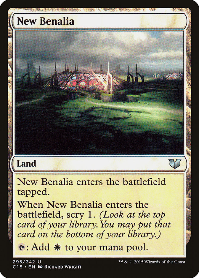 New Benalia [Commander 2015] | Good Games Morley
