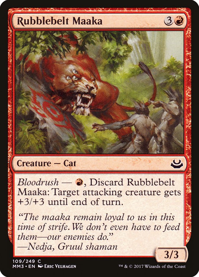 Rubblebelt Maaka [Modern Masters 2017] | Good Games Morley