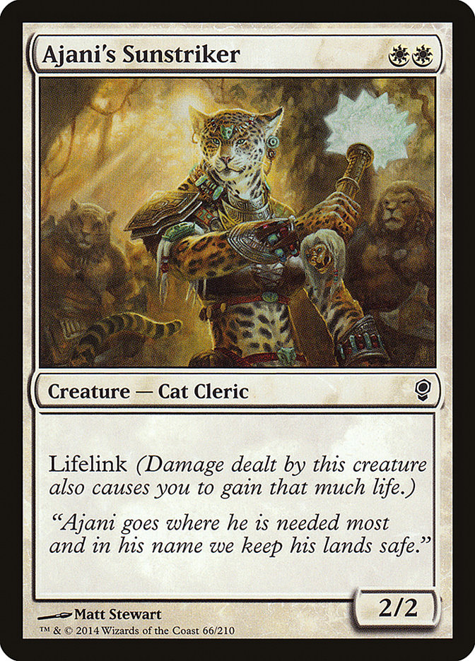 Ajani's Sunstriker [Conspiracy] | Good Games Morley