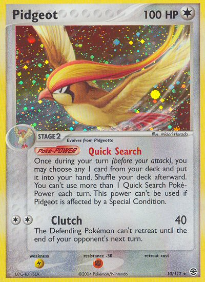 Pidgeot (10/112) [EX: FireRed & LeafGreen] | Good Games Morley