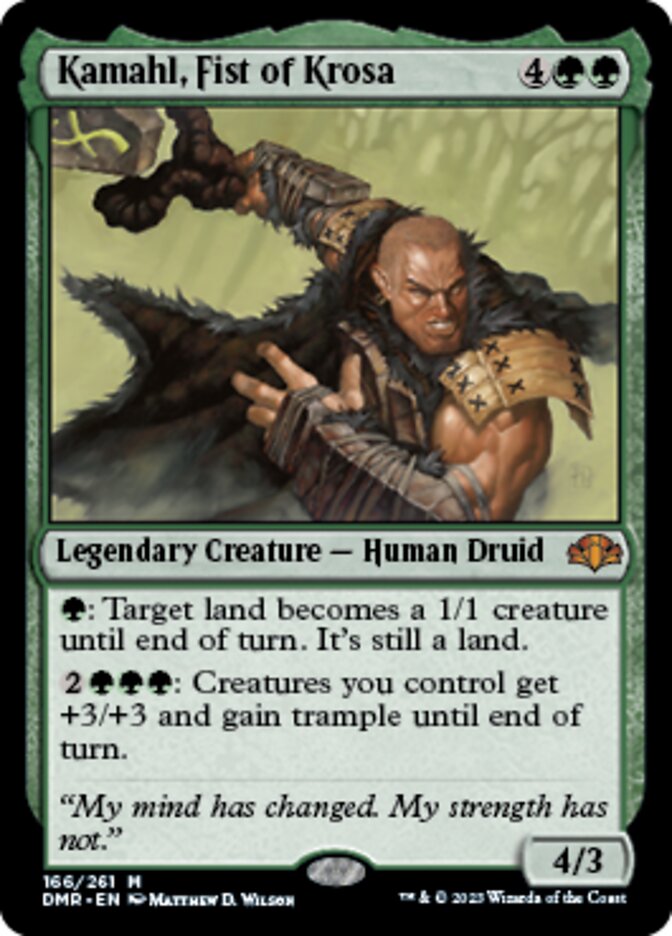 Kamahl, Fist of Krosa [Dominaria Remastered] | Good Games Morley