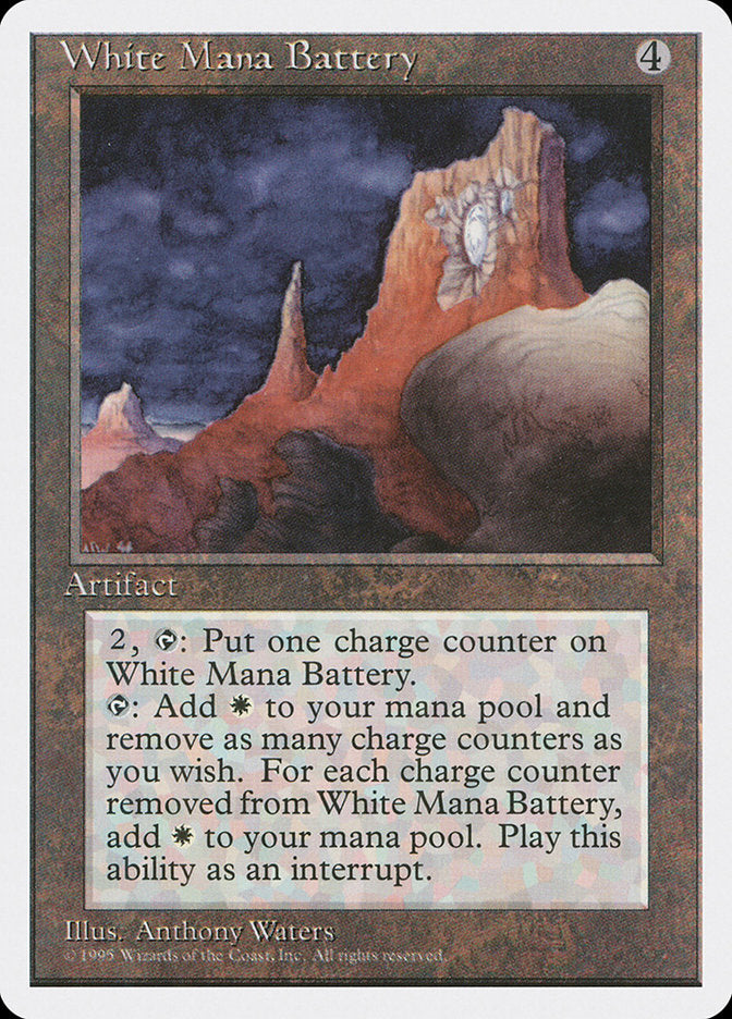 White Mana Battery [Fourth Edition] | Good Games Morley